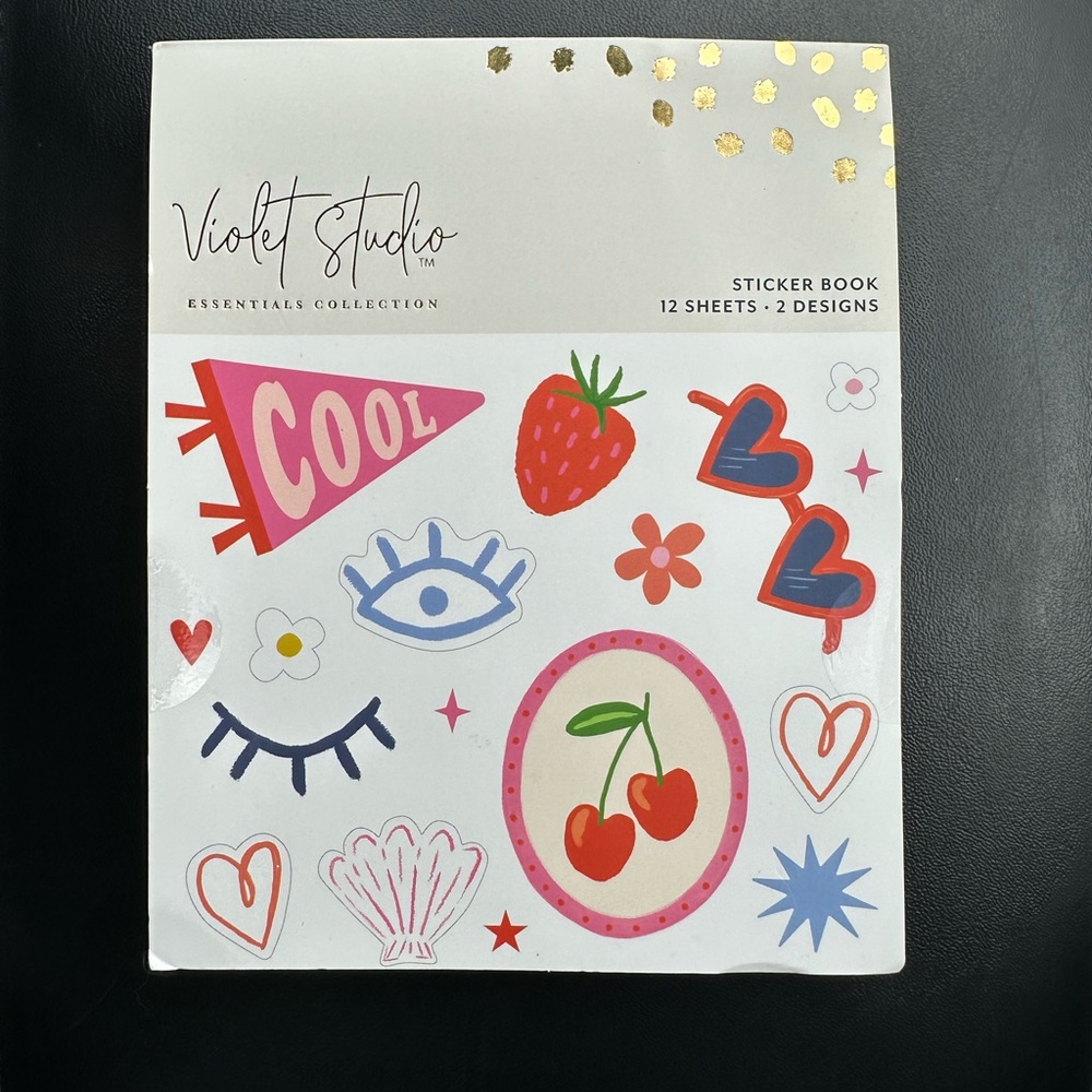Violet Studio Sticker Book